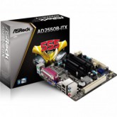 PLACA BASE ASROCK INTEL DUAL CORE ATOMAD2550B-ITX DDR3/XFAS*