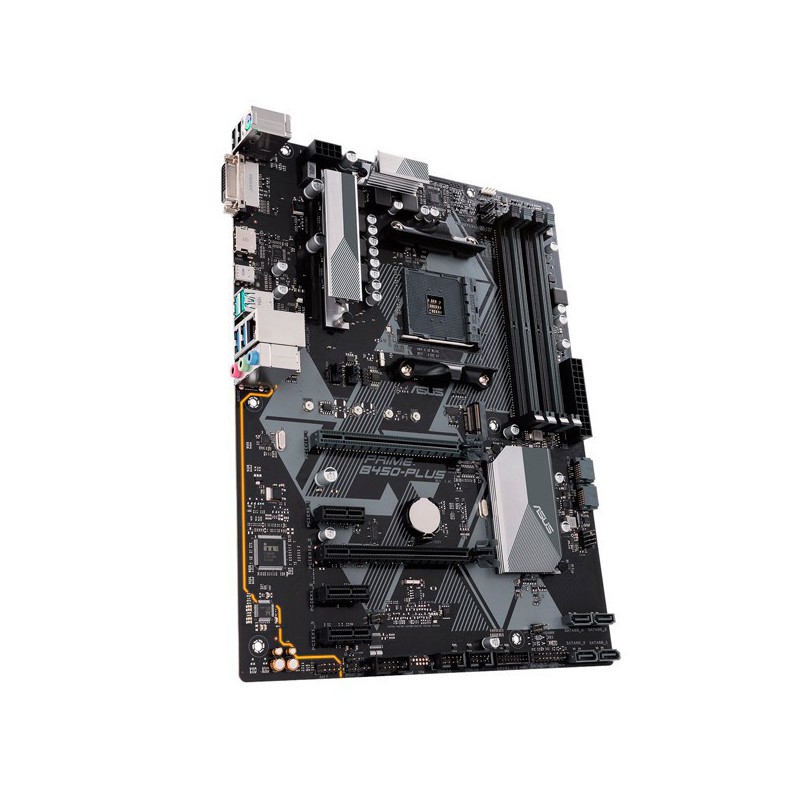PLACA BASE ASUS AMD PRIME B450-PLUS AM4 USB3.1 M.2 HDMI DVI 