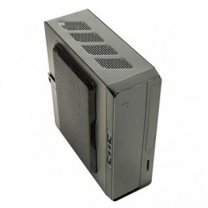 CAJA PC SOBREMESA MINI ITX UK-1007 U3  VESA NEGRA 