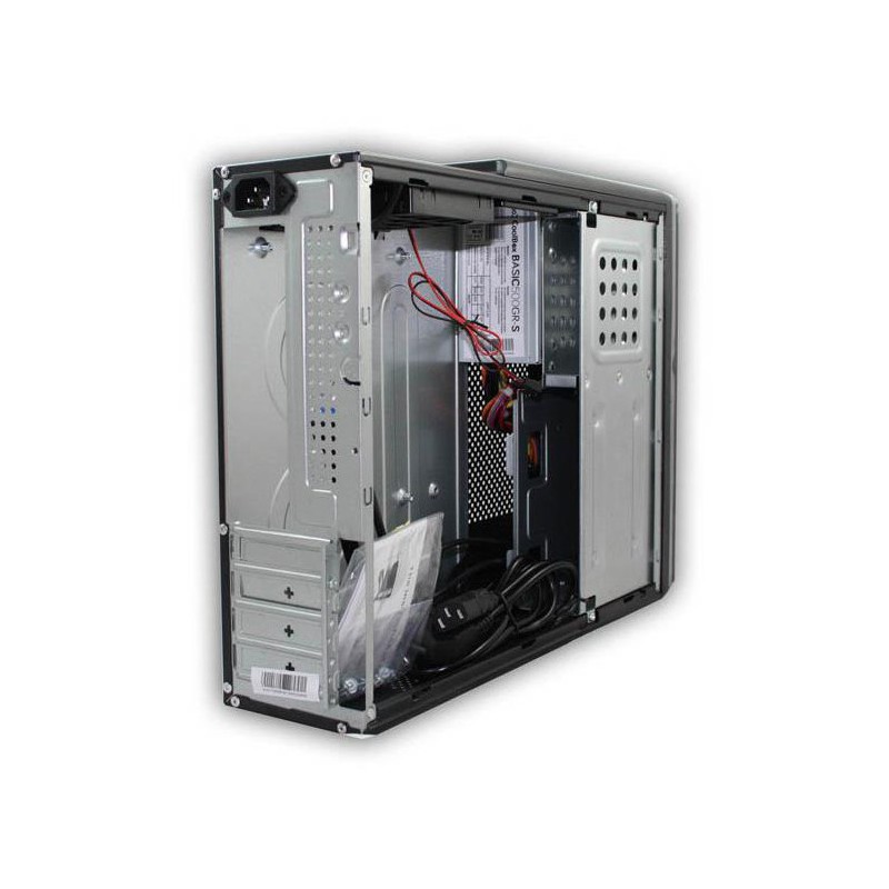 CAJA PC SOBREMESA COOLBOX MATX SLIM T300+LECTOR TARJETAS