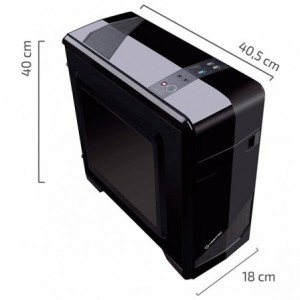 CAJA PC HIDITEC  MICRO ATX M10 PRO S/FUENTE USB3.0