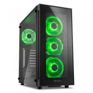 CAJA PC  SHARKOON TG5 ATX 2XUSB3.0 VERDE 