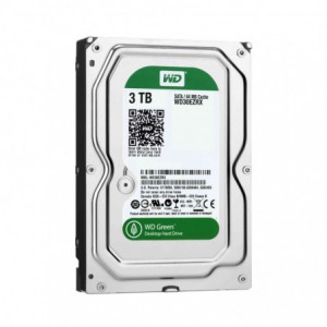 DISCO DURO WESTERN DIG.INTERNO 3 TB SATA3 GREEN  3.5" 