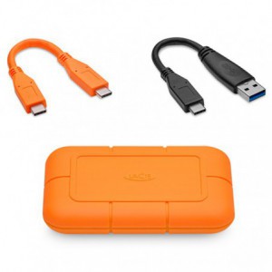 DISCO DURO EXTERNO LACIE RUGGED SSD PORTABLE 1TB 3.1