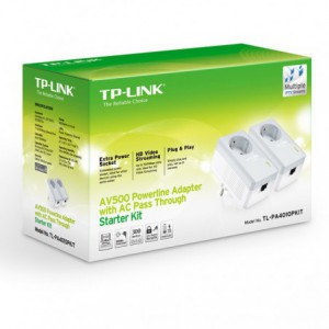 POWER LINE TP-LINK 2 ETHER A RED TL-PA4010PKIT