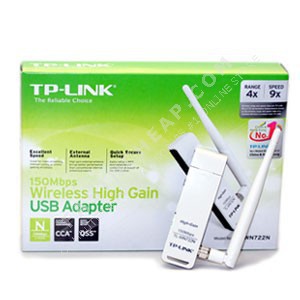 ADAPTADOR TP-LINK RED USB WIFI 150MBPS TL-WN722N