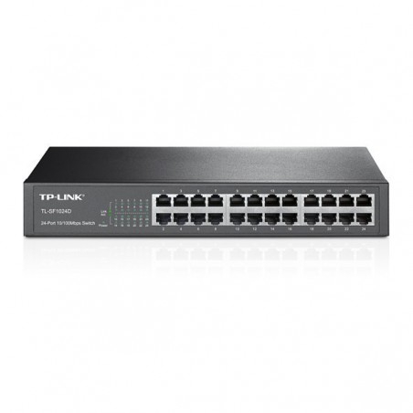 SWITCH TP-LINK 24 PTOS 10/100 TL-SF1024D RACK 