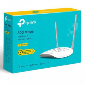 PUNTO ACCESO INAL.TP-LINK TL-WA801N 300MBPS V6 POE PASIVO
