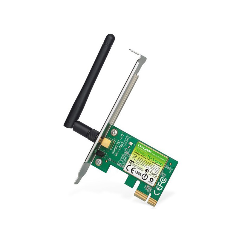 ADAPTADOR TP-LINK PCI-E WIFI 150MBPS TL-WN781ND 