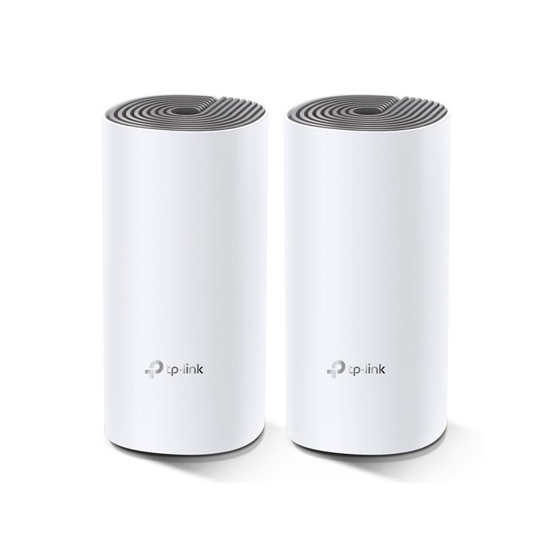SISTEMA TP-LINK WIFI DE MALLA DECO E4  AC1200 PACK 2 UNIDS