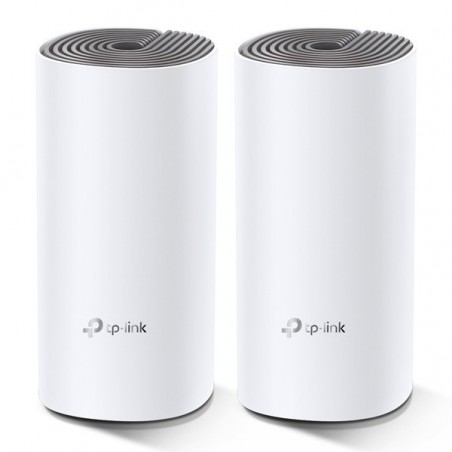 SISTEMA TP-LINK WIFI DE MALLA DECO E4  AC1200 PACK 2 UNIDS