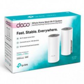 SISTEMA TP-LINK WIFI DE MALLA DECO E4  AC1200 PACK 2 UNIDS
