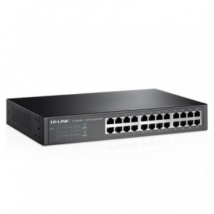 SWITCH TP-LINK 24 PUERTOS 10/100/1000 RACK TL-SG1024D 