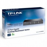 SWITCH TP-LINK 24 PUERTOS 10/100/1000 RACK TL-SG1024D 