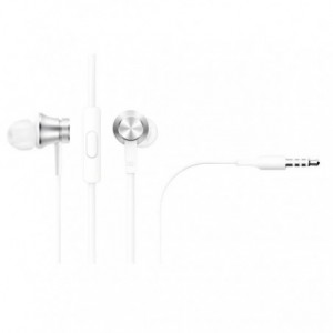 AURICULARES XIAOMI INTRAUDITIVOS MI IN-EAR PLATA 5MW(BOTON)