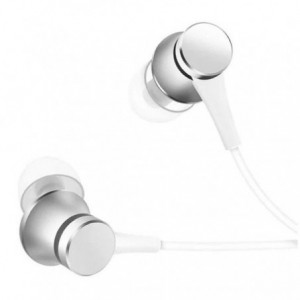 AURICULARES XIAOMI INTRAUDITIVOS MI IN-EAR PLATA 5MW(BOTON)