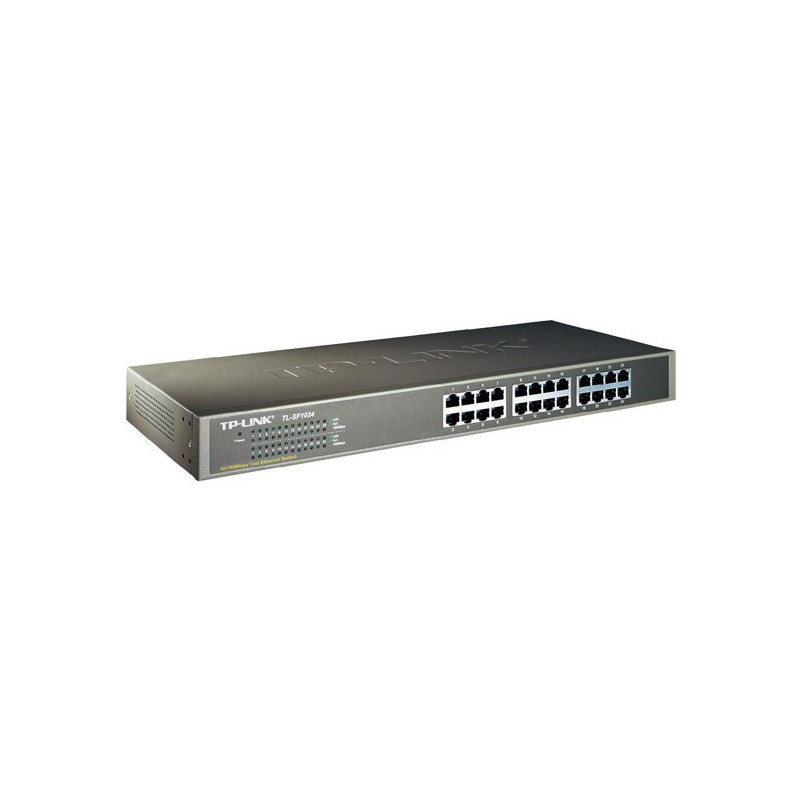 SWITCH TP-LINK 19" 24 PUERTOS 10/100  RACK TL-SF1024
