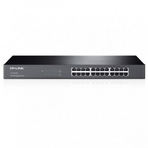 SWITCH TP-LINK 19" 24X 10/100/1000 MBPS RJ45 RACK 