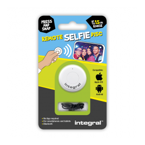 REMOTE SELFIE DISC INTEGRAL BLUETOOTH INSELFIEDISC