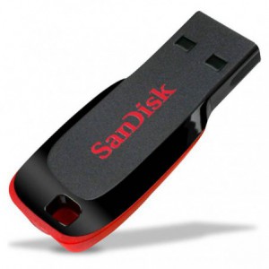 PENDRIVE SANDISK CRUZER BLADE 32GB USB 2.0