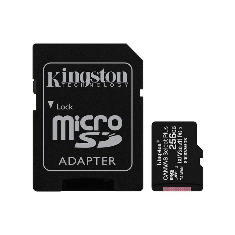 MICRO SD KINGSTON XC 512GB+ADAPT.CLASE 10 100MB/S