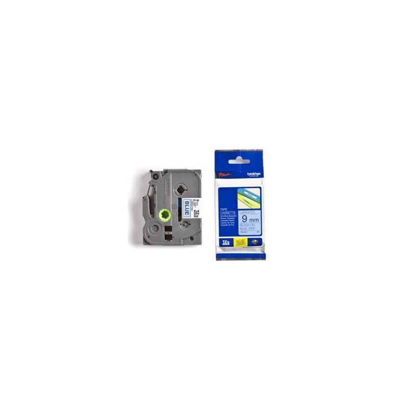 CINTA BROTHER ORIG.TZ521/E AZUL/NEGRO  9MM
