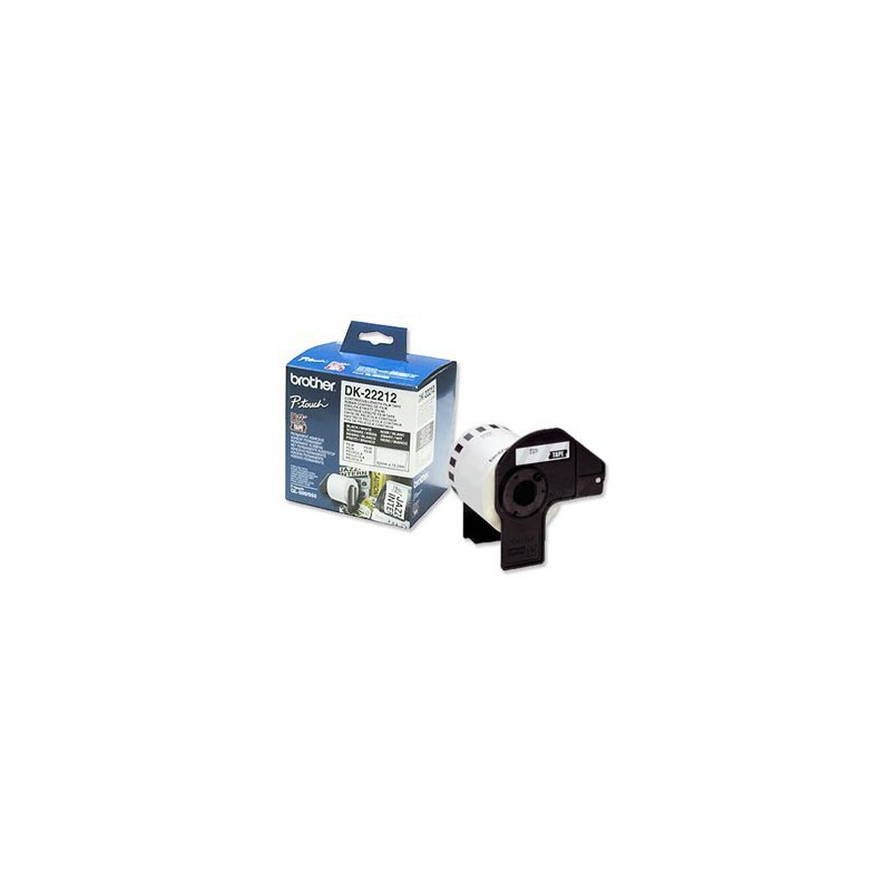 CINTA BROTHER PLASTICA 62MM BLANCA DK22212