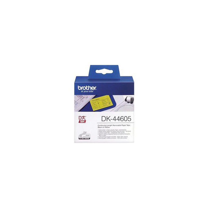CINTA BROTHER PAPEL REMOVIBLE AMARI DK44605