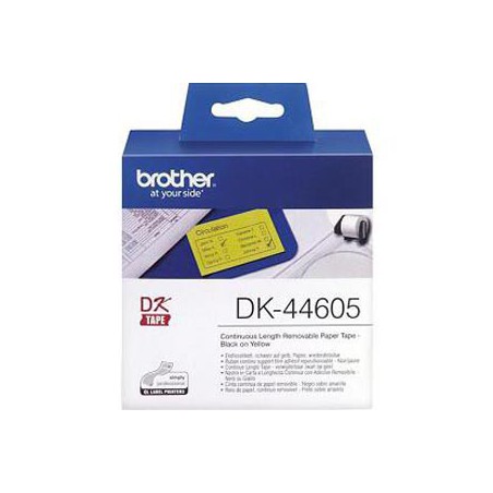 CINTA BROTHER PAPEL REMOVIBLE AMARI DK44605