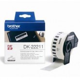 CINTA BROTHER PLASTICA 29 MM BLANCA DK22211
