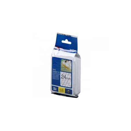 CINTA BROTHER ORIG.TZS151/E TRANSPARENTE/NGRO 24MM