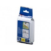 CINTA BROTHER ORIG.TZS151/E TRANSPARENTE/NGRO 24MM