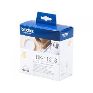 ETIQUETA BROTHER CIRCULARES 24 X 24 DK11218 