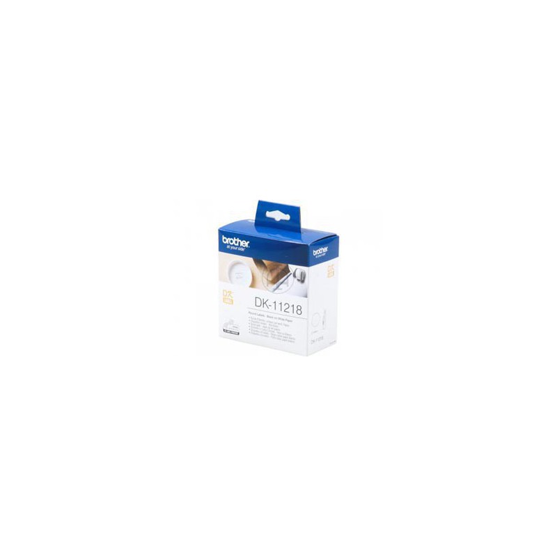 ETIQUETA BROTHER CIRCULARES 24 X 24 DK11218 