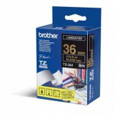 CINTA BROTHER ORIG.TZ364 NEGRO/ORO * 36MM