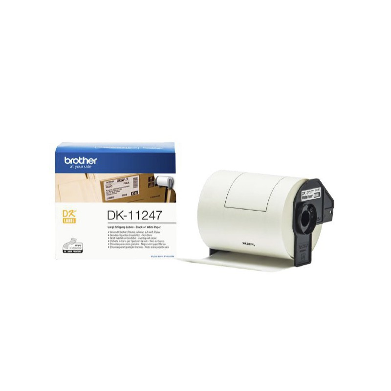 ETIQUETA BROTHER 60 X86 MM DK11234 ( 260 ETIQUETAS BLANCAS )