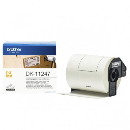 ETIQUETA BROTHER 60 X86 MM DK11234 ( 260 ETIQUETAS BLANCAS )