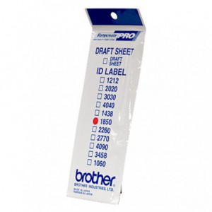 ETIQUETAS BROTHER IDENTIFICADORAS ID-1850