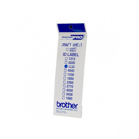 ETIQUETAS BROTHER IDENTIFICADORAS ID-3030