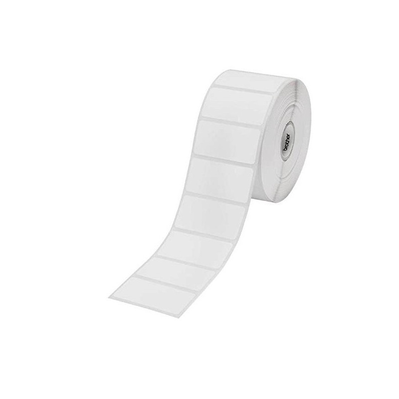 CAJA DE 8 ROLLOS DE ETIQUETAS TERM. BROTHER 55 X 50MM ADHES
