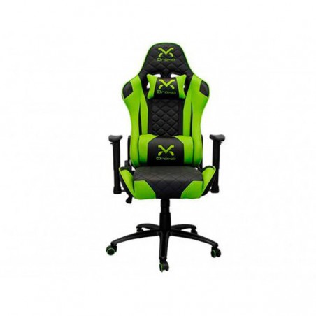 SILLA GAMING 3GO NEGRO-VERDE TROUN DROXIO