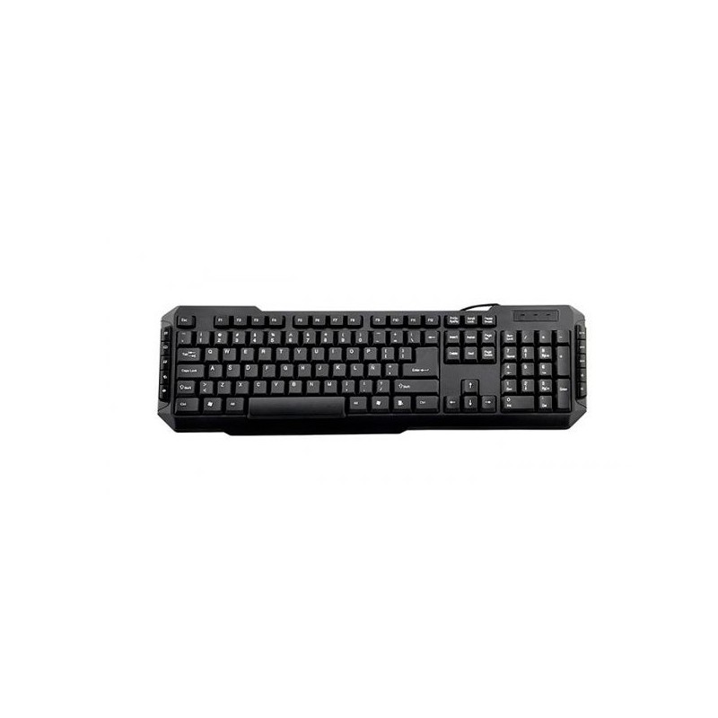 TECLADO 3GO MULTIMEDIA DRILE NEGRO USB 