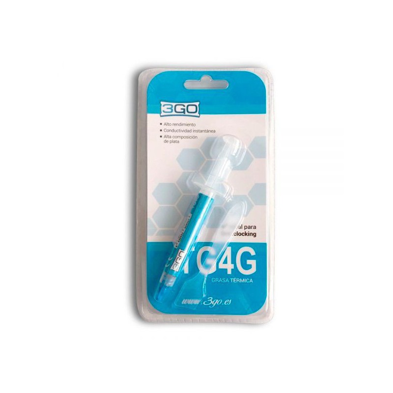 PASTA SILICONA  TERMICA 3GO JERINGA 4GR