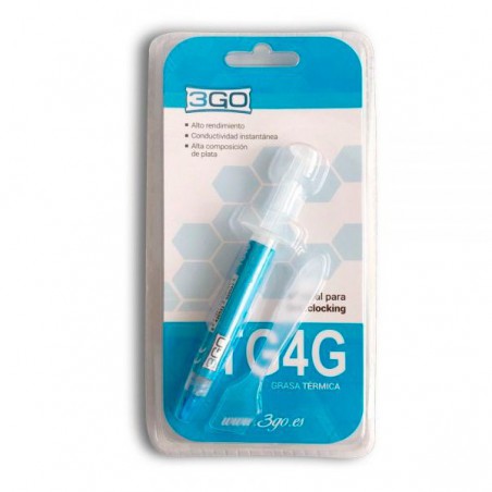 PASTA SILICONA  TERMICA 3GO JERINGA 4GR