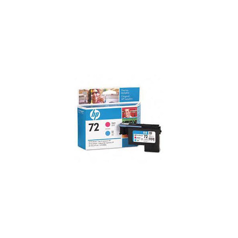 INK JET HP ORIG.C9383 CABEZ.CYAN/MAGENTA Nº72