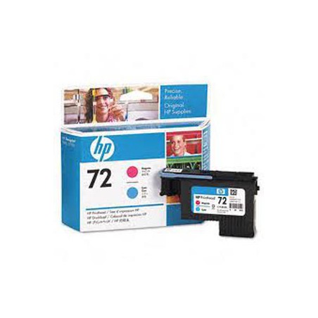 INK JET HP ORIG.C9383 CABEZ.CYAN/MAGENTA Nº72
