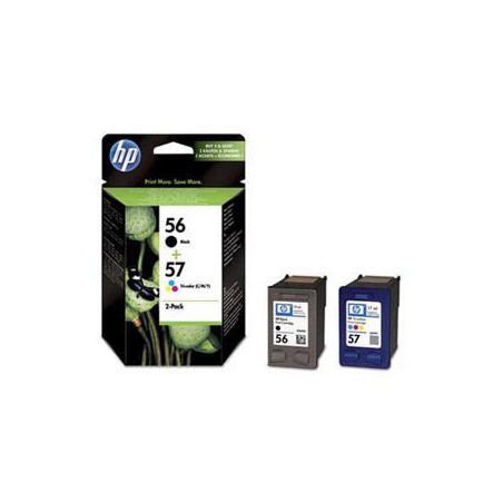 INK JET HP ORIG.SA342AE  56/57 NEGRO/TRICOLOR