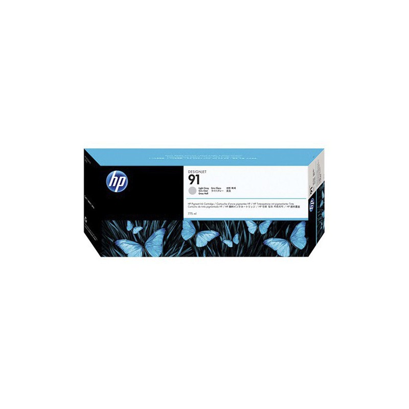 INK JET HP ORIG. C9466A Nº 91 GRIS LIGTHT 775ML
