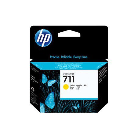 INK JET HP ORIG. CZ132A  Nº711 AMARILLO 29ML