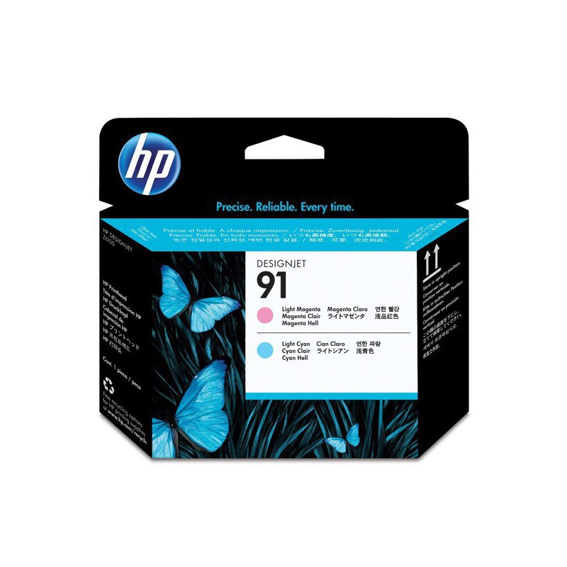 INK JET HP ORIG.C9462A Nº91 CABEZAL MAG CLARO/CIAN CLARO